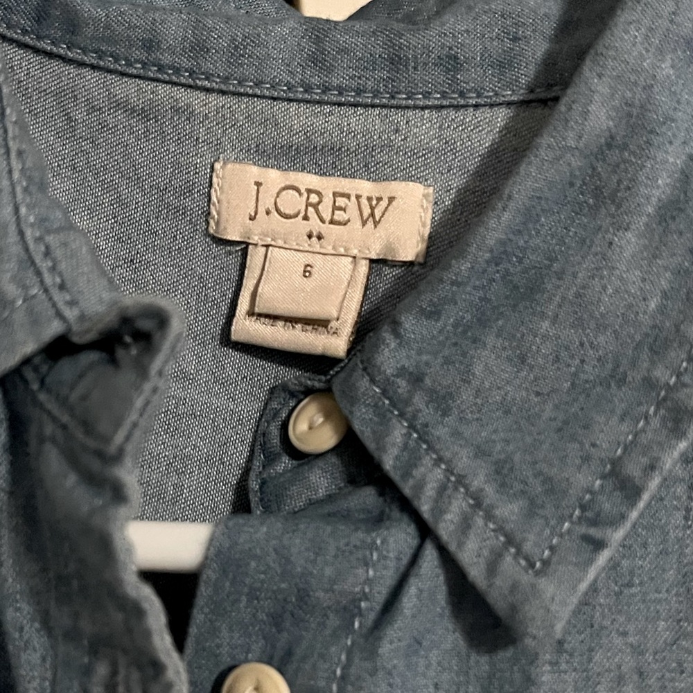 J Crew Factory Sleeveless Blouse Size 6 - Picture 3 of 3
